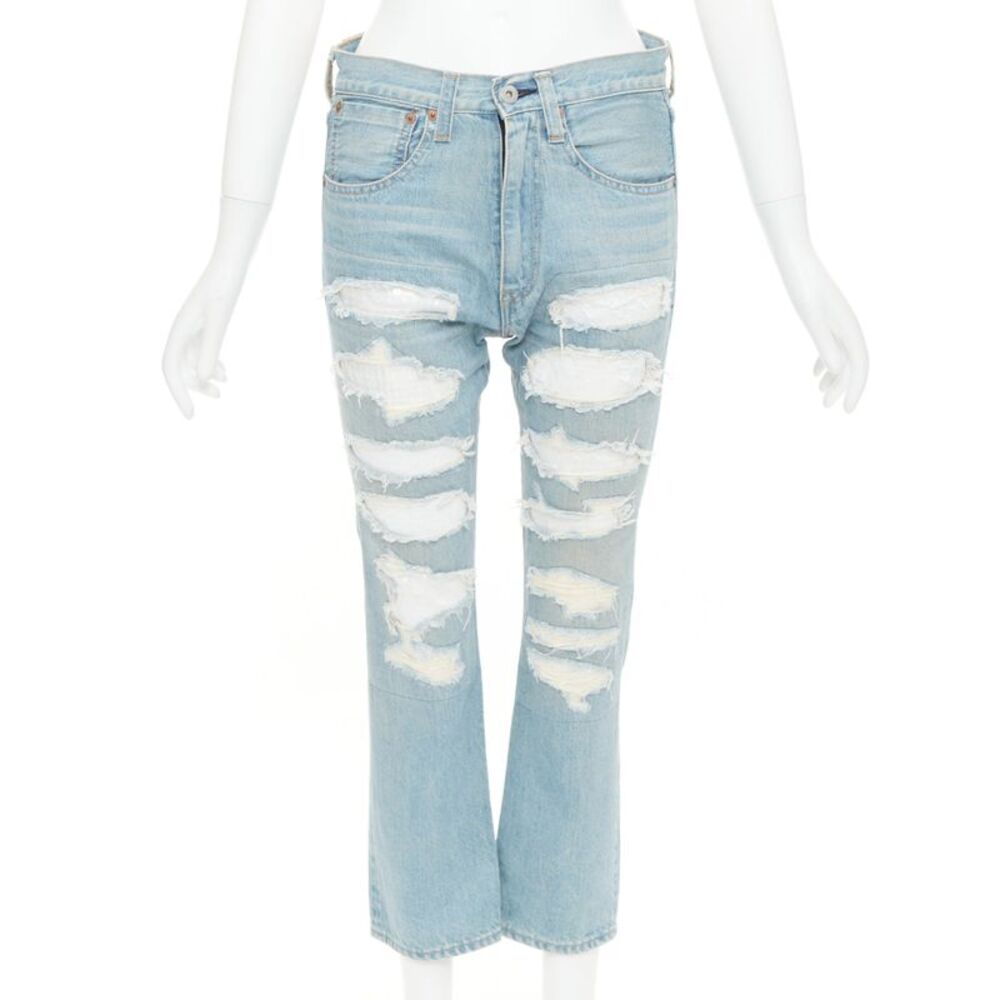 Junya Watanabe Denim Sequin Jeans